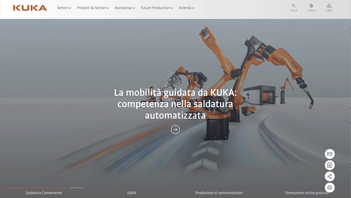 Settore robotica: i grandi hub italiani d'importazione