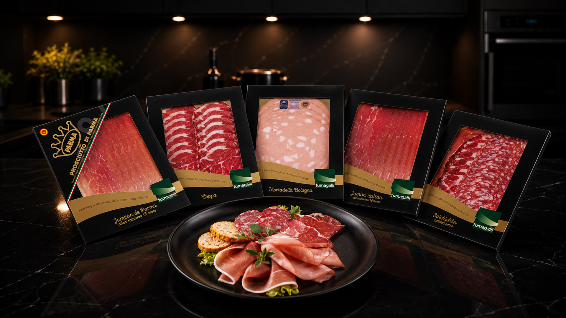 Lo studio del logo Fumagalli Salumi e l’adv per il Corriere della Sera, i primi progetti di packaging di affettati anche per il mercato estero firmati da ATC – All Things Communicate