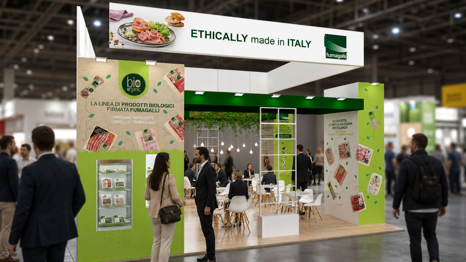 ATC ha realizzato negli anni tanti progetti di packaging per i salumi Fumagalli: le buste Freschi di Filiera - con la creazione di una landing page dedicata – gli snack Nondirdinò, la linea Cooking Ingredients. Inoltre, i progetti fieristici internazionali.