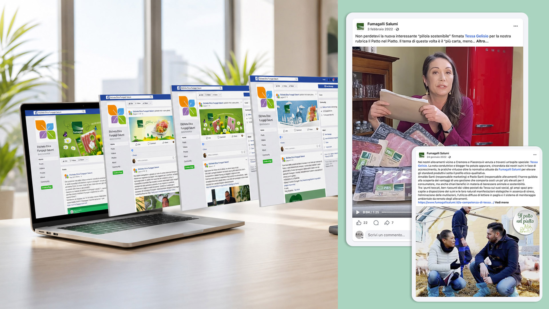 Fumagalli Salumi per oltre 10 anni ha scelto la creatività di ATC per il digital: i piani editoriali social per Instagram, Facebook e LinkedIn, il restyling del sito web, la collaborazioni con food blogger e influencer come Tessa Gelisio. L’ideazione del brand manifesto e del pay-off L’etica della buona tavola.