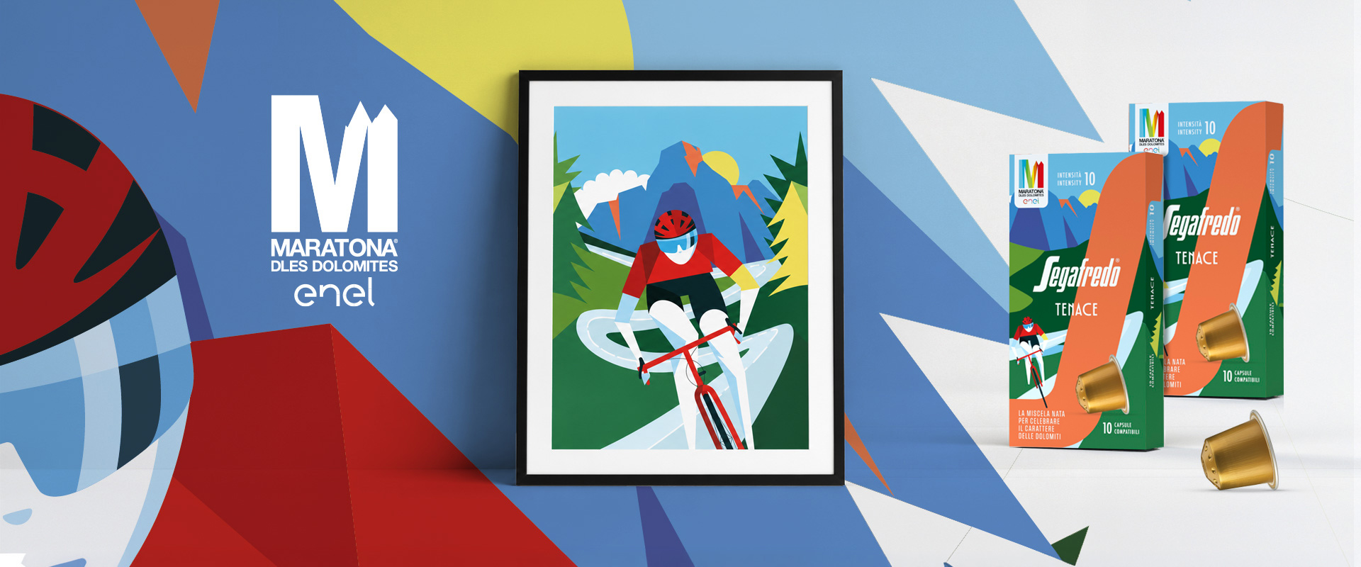 Tenace, la limited edition Segafredo per la Maratona delle Dolomiti 2026