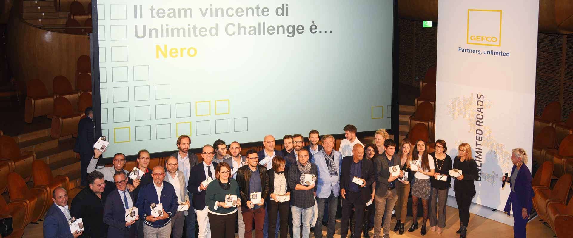 Il team vincente della Unlimited Challenge